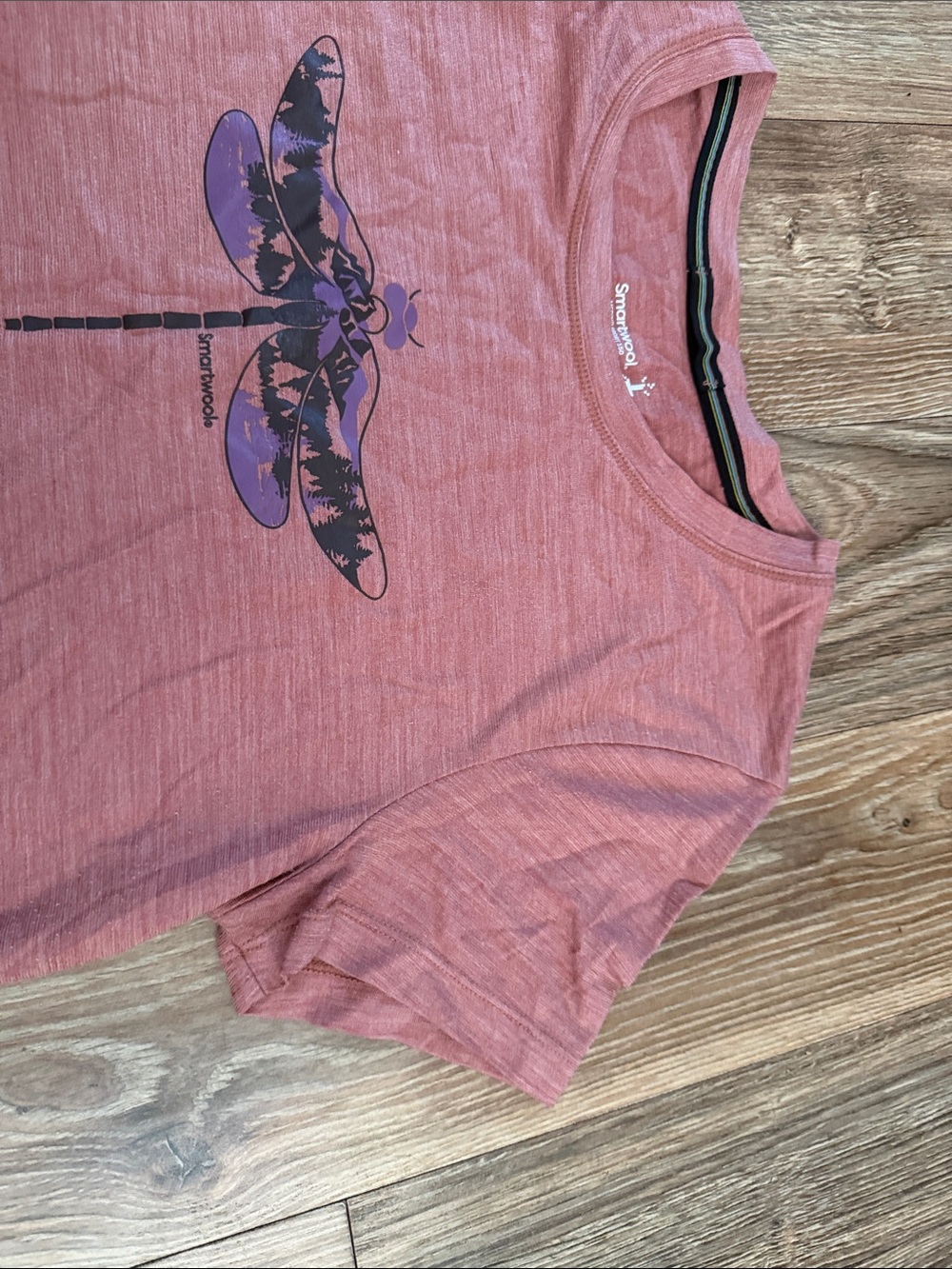 Smartwool Dusty Rose Dragonfly Tee - Picture 4 of 8